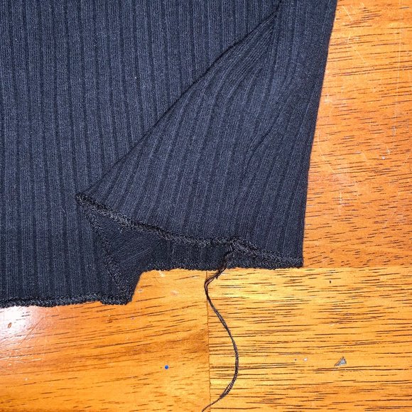 Zara Off The Shoulder Black Crop Top (Size:M) - Picture 4 of 4